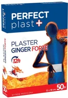 Stawy, mięśnie, kości - EURUS Perfect Plast plaster rozgrzewający Ginger Forte 12 x 18 cm x 50 szt | OD 199 PLN! - miniaturka - grafika 1