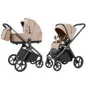 Wózki dziecięce - Wózek dziecięcy 2w1 CARRELLO Vector CRL-6551 Mellow Beige - miniaturka - grafika 1
