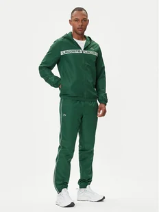 Lacoste Dres WH4757 Zielony Regular Fit - Dresy męskie - miniaturka - grafika 1