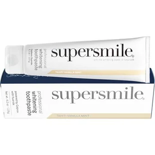SUPERSMILE Supersmile pasta wybielająca o smaku wanilii z mięta/Tahiti Vanilla Mint/ 119g - Pasty do zębów - miniaturka - grafika 1