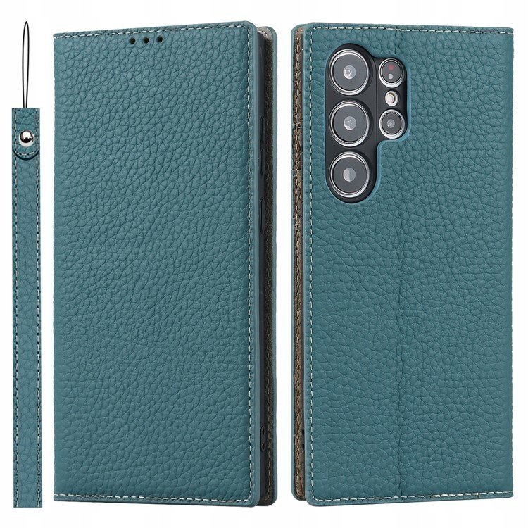 Skórzane Etui Portfel Obudowa do Galaxy S23 Ultra