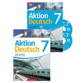 Książki do nauki języka niemieckiego - Aktion Deutsch. Podręcznik i zeszyt ćwiczeń do języka niemieckiego dla klasy 7 szkoły podstawowej - miniaturka - grafika 1