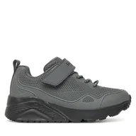 Buty dla chłopców - Sneakersy Skechers Uno Lite-Worlo 403651L/CHAR Szary - miniaturka - grafika 1