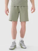 Spodenki męskie - 4F Szorty funkcyjne w kolorze khaki - miniaturka - grafika 1
