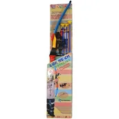 Zabawki i gry sportowe - VK1 ZESTAW ŁUCZNICZY ENERO DLA DZIECI ŁUK 95CM 3 STRZAŁY CEL #H1 1019468 - miniaturka - grafika 1