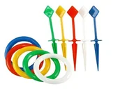 Zabawki zręcznościowe - Inny Gra Zręcznościowa dla Całej Rodziny Serso Rzucanie Krążków Kompletny Zestaw - miniaturka - grafika 1