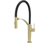 Baterie kuchenne - Deante BRC_R72M Złoto szczotkowane - miniaturka - grafika 1