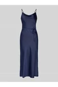 Sukienki - Midikleid z satyny krój slim fit model 'Thea - YAS - miniaturka - grafika 1