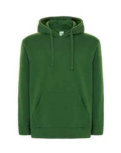 Bluza dresowa  męska z kapturem kolor zielona butelka roz.XXL - Bluzy męskie - miniaturka - grafika 1