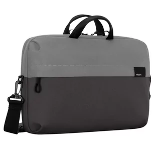 Targus TBS574GL Torba na laptopa 14 cali Sagano EcoSmart Slipcase - Black/Grey - Plecaki - miniaturka - grafika 1