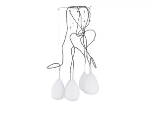 Azzardo Lampa wisząca nowoczesna, Biały MIRAGE 6 MD 1016-6A - Lampy sufitowe - miniaturka - grafika 1
