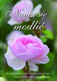 Stowarzyszenie dla Popierania Życia Uniwersalnego Gabriele Naucz się modlić - Religia i religioznawstwo - miniaturka - grafika 2