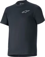 Koszulki męskie - Alpinestars Koszulka krótki rękaw ALPINESTARS A-ARIA ASTAR SS JERSEY, Black Rozmiar: L - miniaturka - grafika 1