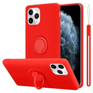 Etui Cadorabo do Apple iPhone 11 PRO MAX Etui ochronne w kolorze czerwonym Etui na telefon komórkowy Etui TPU Pokrowiec - Etui i futerały do telefonów - miniaturka - grafika 1