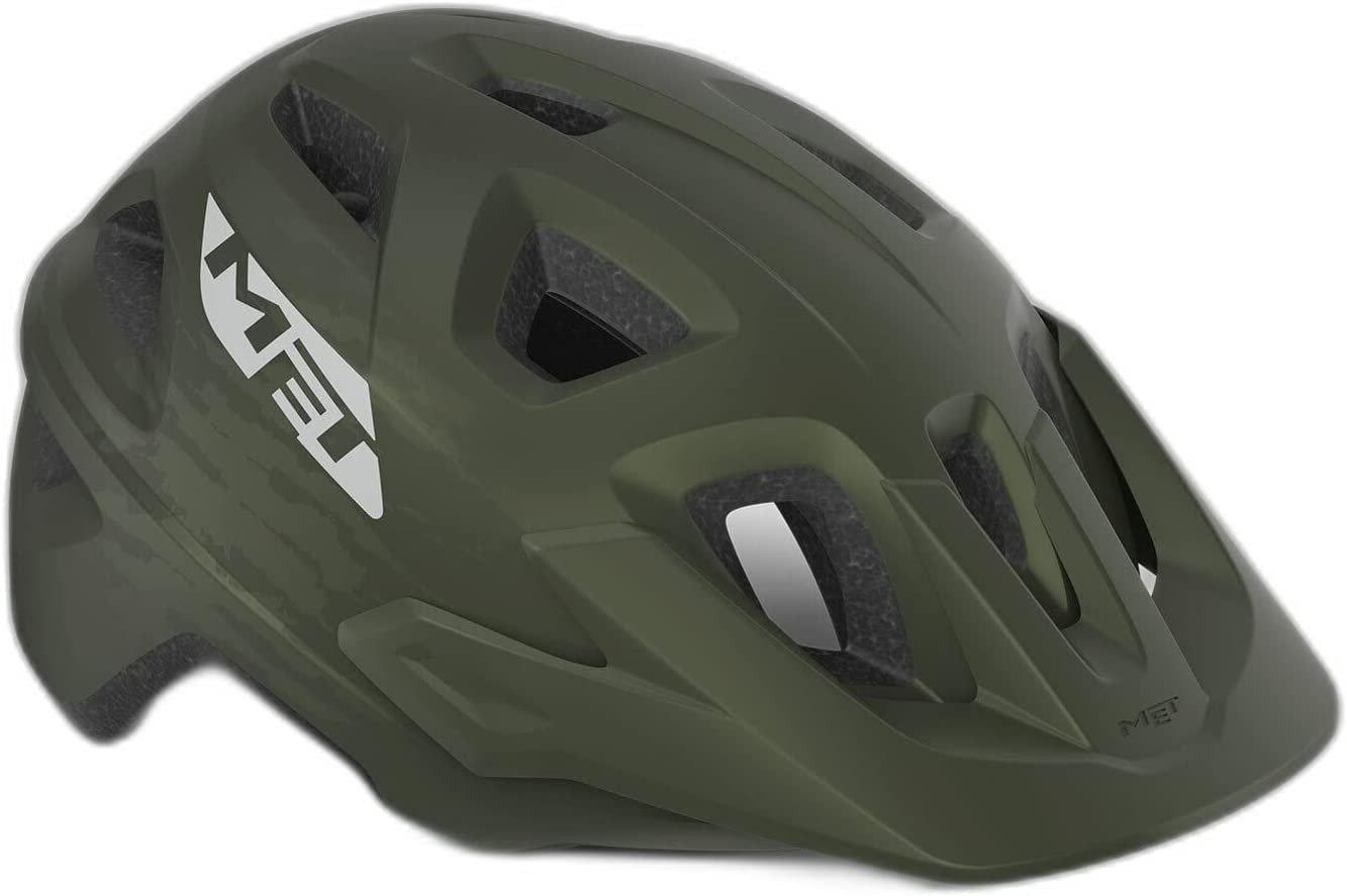 Kask rowerowy MET ECHO, oliwkowy, rozmiar M