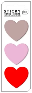 Karteczki samoprzylepne Hearts 75szt mix - INTERDRUK - Notesy i bloczki - miniaturka - grafika 1