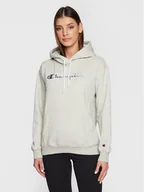Bluzy damskie - Champion Bluza 115477 Szary Regular Fit - miniaturka - grafika 1