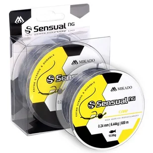 Żyłka MIKADO Sensual N.G Carp 0.35 mm / 600 m Transparentny - Żyłki wędkarskie - miniaturka - grafika 1