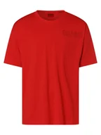 Piżamy męskie - HUGO - Męska koszulka od piżamy, czerwony - miniaturka - grafika 1