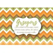 Magnesy - Szaron Magnes Imiona - Grzegorz - miniaturka - grafika 1