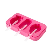 Akcesoria do lodu - Foremka silikonowa ICE do lodów na patyku 19x11 cm - miniaturka - grafika 1