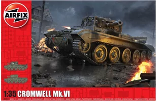 AirFix Model plastikowy Cruiser Mk.VIII A27M Cromwell Mk.VI 1374 - Modele do sklejania - miniaturka - grafika 1