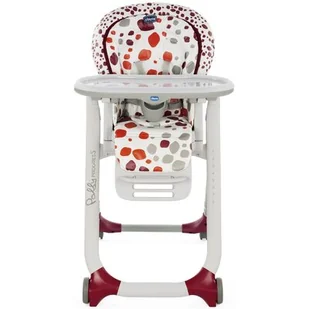 Chicco Krzesełko Polly Progres5 4 koła Cherry ! GXP-685390 - Zestawy naczyń dla dzieci - miniaturka - grafika 1