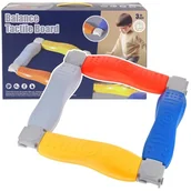 Zabawki sensoryczne - Mata Ścieżka Sensoryczna Modułowy Tor Balansowy Równoważnia Kwadrat - miniaturka - grafika 1