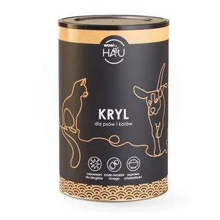 WOW HAU Kryl 400g DLA PSA - Suplementy i witaminy dla psów - miniaturka - grafika 1