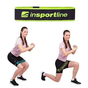 Insportline Solidna opaska, taśma oporowa fitness Hiplop S 21694 - Gumy, taśmy, ekspandery - miniaturka - grafika 1