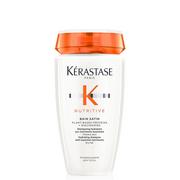 Szampony do włosów - Kerastase Nutritive Satin, kąpiel, szampon odżywczy do włosów cienkich i normalnych, 250ml - miniaturka - grafika 1