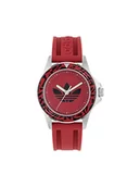 Zegarki męskie - adidas Zegarek Expression One AOFH24513 Czerwony - miniaturka - grafika 1