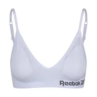 Biustonosze - Reebok damski JUSTINE bezszwowy biustonosz, biały, mały - miniaturka - grafika 1