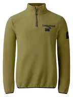 Odzież trekkingowa męska - Dare 2b Bluza polarowa "Affinity" w kolorze khaki - miniaturka - grafika 1