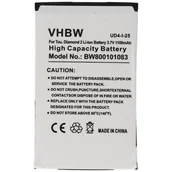 Baterie do telefonów - Bateria AccuCell pasująca do HTC Touch Diamond 2, TOPA160, 35H00125-02M, BA - miniaturka - grafika 1
