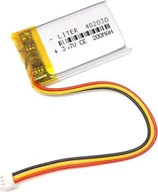 Akumulatory ogólnego zastosowania - Liter Energy Battery Bateria Akumulator Li-Poly 200mAh 3.7V NTC JST 402030 - miniaturka - grafika 1