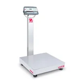 Wagi specjalistyczne - OHAUS Defender 5000 D52P150RQDX2-M, 60/150kg, 20/50g, 500x500mm, - waga elektroniczna stołowa platformowa - miniaturka - grafika 1
