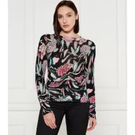 Swetry damskie - Desigual Sweter Regular Fit z dodatkiem lnu - miniaturka - grafika 1