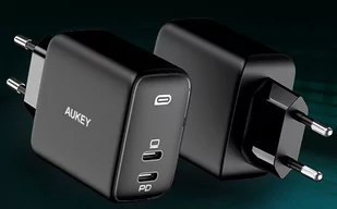 PA-B4S Omnia GaN ładowarka sieciowa 2xUSB C Power Delivery 3.0 65W (45W + 20W) PPS - Ładowarki do telefonów - miniaturka - grafika 1