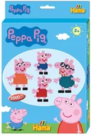 Prace ręczne dla dzieci - Zestaw Hama 7965, Świnka Peppa - miniaturka - grafika 1