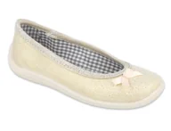 Buty dla dziewczynek - Befado - Obuwie buty dziecięce balerinki czółenka pantofle dla dziewczynki - 36 - miniaturka - grafika 1