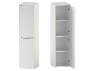 Słupek Łazienkowy ETH 35 cm 2D Prawy - Kaszmir Mat - Szafki łazienkowe - miniaturka - grafika 1