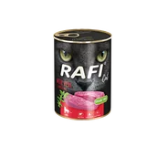 Mokra karma dla kotów - Rafi Cat Adult z cielęciną 400g - miniaturka - grafika 1