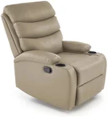 Fotele - Fotel rozkładany PERUS beżowy HALMAR - miniaturka - grafika 1