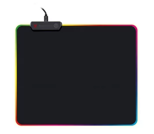 Omega OMEGA VARR PODKŁADKA POD MYSZ / PRO-GAMING MOUSE PAD 250x300x4mm LED EDGE BLACK [44888] - Podkładki pod mysz - miniaturka - grafika 2
