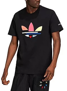 Koszulki męskie - adidas Koszulka męska St Tee, Czarny/wielokolorowy, XS - grafika 1