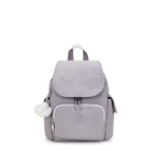 Kipling Mały plecak damski City Pack, jeden rozmiar, szary, Rozmiar Uniwersalny - Torebki damskie - miniaturka - grafika 1