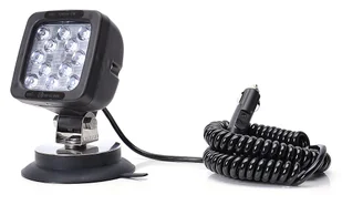 Lampa LED robocza na magnes 12LED przewód 7m spiralny z wtyczką 692.4 - Oświetlenie samochodowe - akcesoria - miniaturka - grafika 1