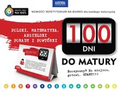 Pomoce naukowe - 100 dni do matury. Polski, matematyka i angielski. Porady i powtórki - miniaturka - grafika 1