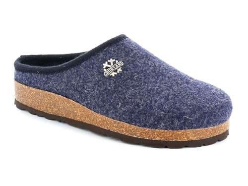 Grunland CB2207 Euro Zimowy Magenta Młodzieżowy kapcie damskie, Niebieska, 35 EU